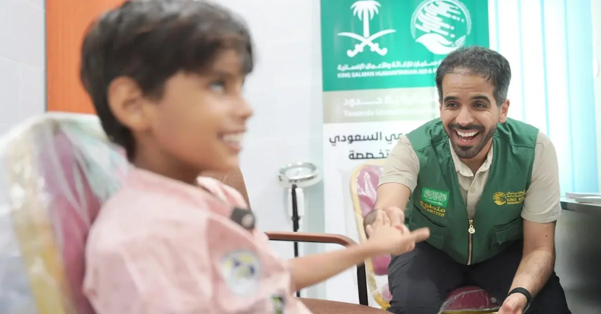 KSrelief implemented a pediatric cancer initiative in Yemen’s Hadramout province. - Main Image
