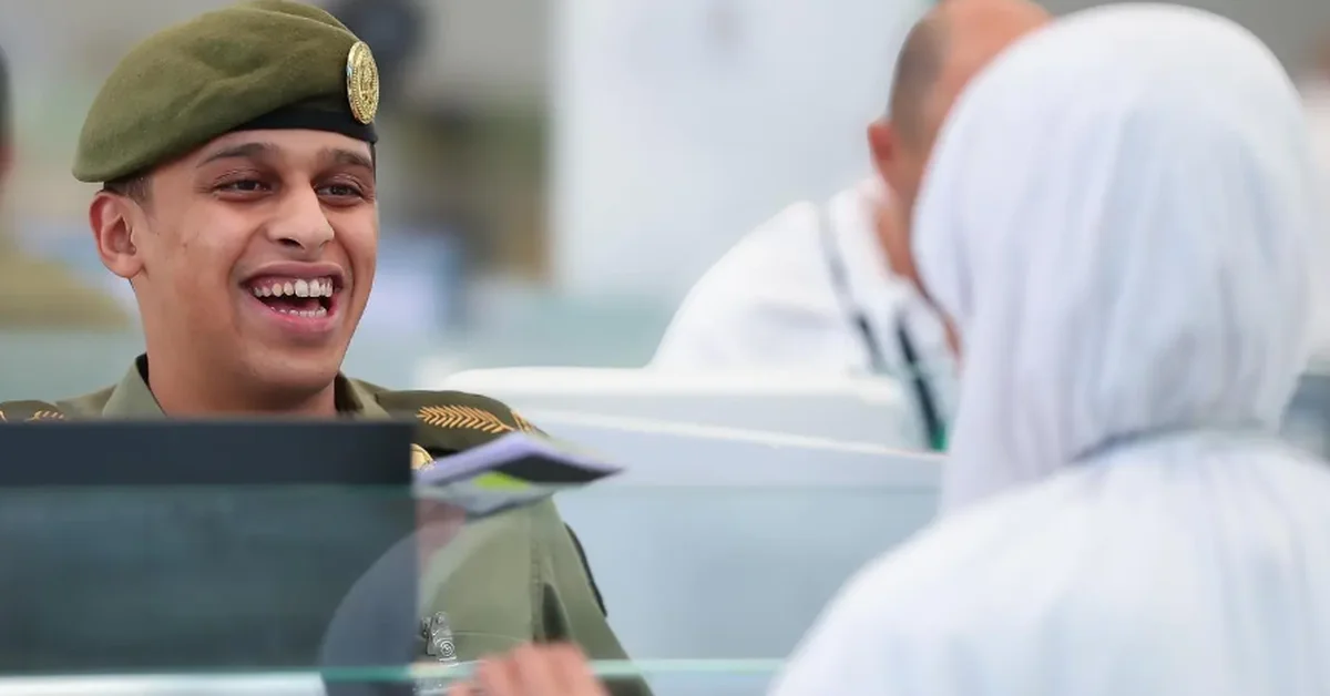 The General Directorate of Passports continues processing incoming pilgrims for Hajj 1446H. - Main Image