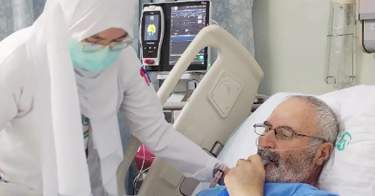 Medical staff at King Abdullah Medical City saved an Iranian pilgrim’s life. - Main Image
