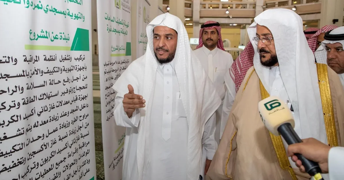Islamic Affairs Minister Checks Hajj Readiness, Inaugurates Eight Mosque Projects at Holy Sites - Main Image
