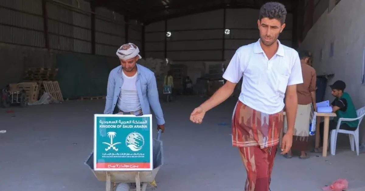 KSrelief Delivers 3,471 Food Baskets in Yemen’s Marib Region - Main Image
