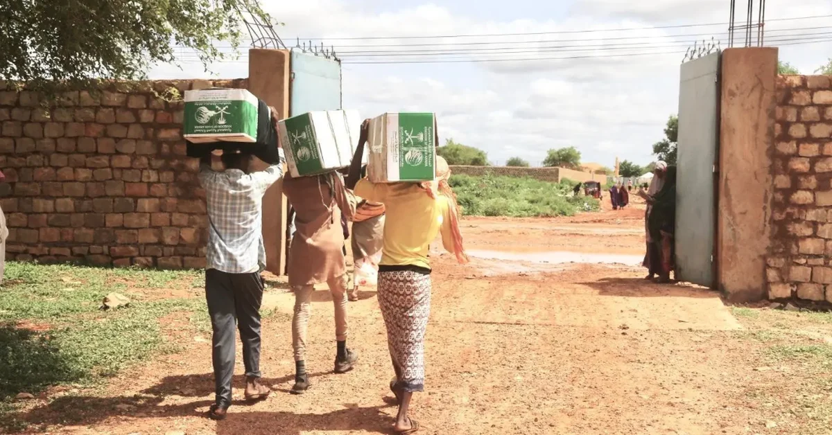 KSrelief Provides 1,155 Food Baskets in Somalia’s Bay Area - Main Image