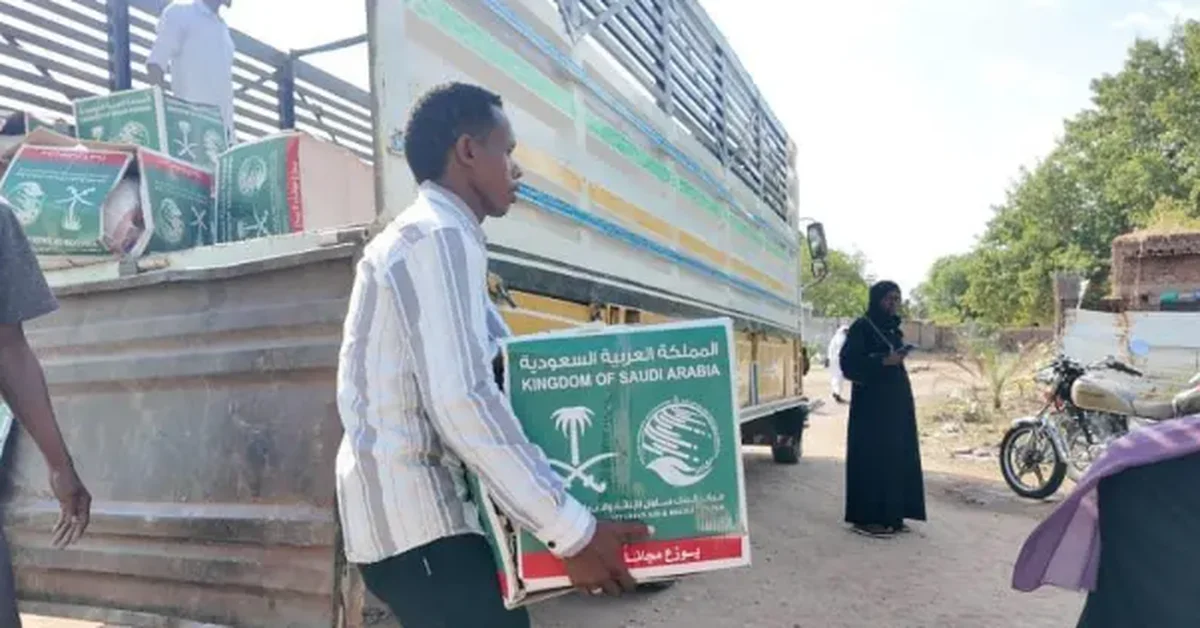 KSrelief sends 1,137 food baskets to Blue Nile State in Sudan - Main Image