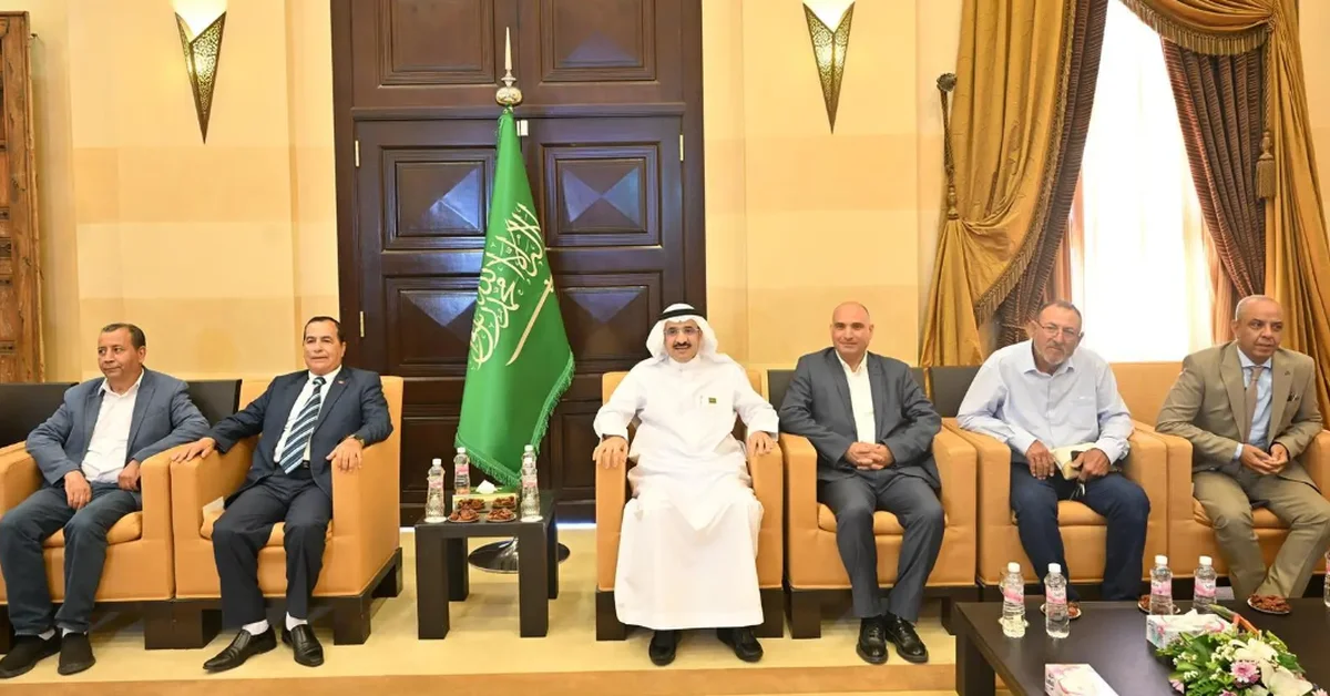 Saudi Ambassador to Tunisia Bids Farewell to Pilgrims of the Custodian of the Two Holy Mosques' Hajj Guest Program - Main Image