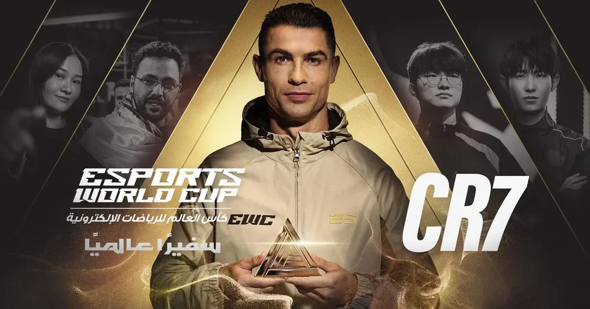 Cristiano Ronaldo Named Global Ambassador for Esports World Cup 2025 - Main Image