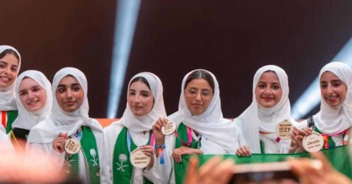 Jazan Education Department Secures Second Place Globally, Earns Special Award at ISEF 2025 - Main Image