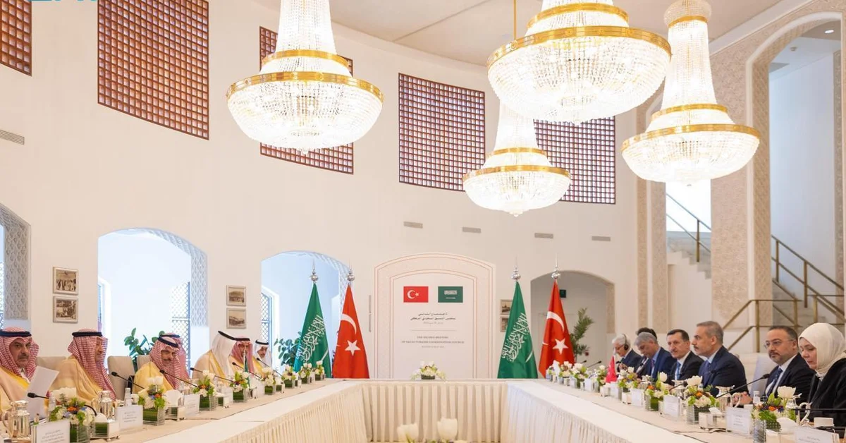 Foreign Minister Receives Turkish Counterpart, Co-Chairs Second Meeting of Saudi-Turkish Coordination Council - Main Image