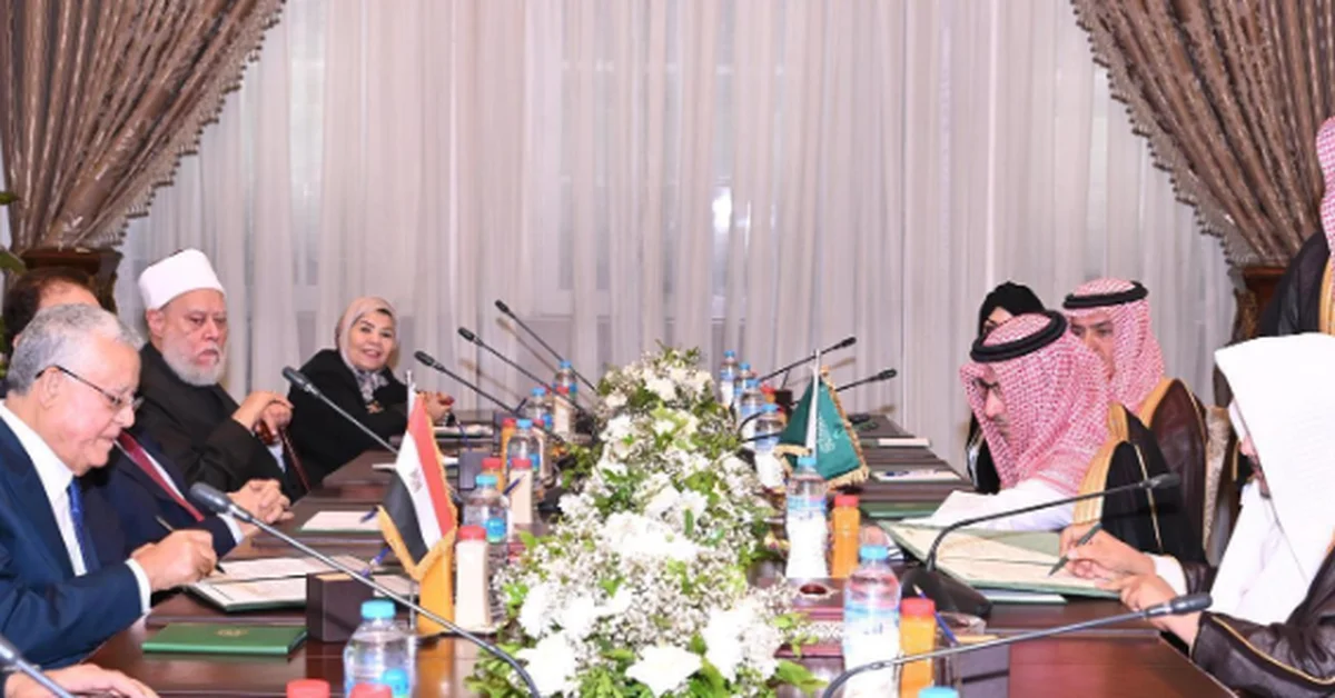 Shura Council Speaker Holds Official Talks with Egyptian Parliament Speaker - Main Image