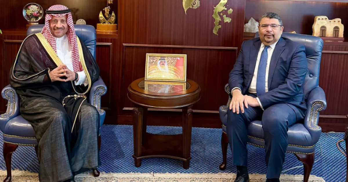 Saudi Ambassador Meets with Bahrain’s Minister of Electricity and Water Affairs - Main Image