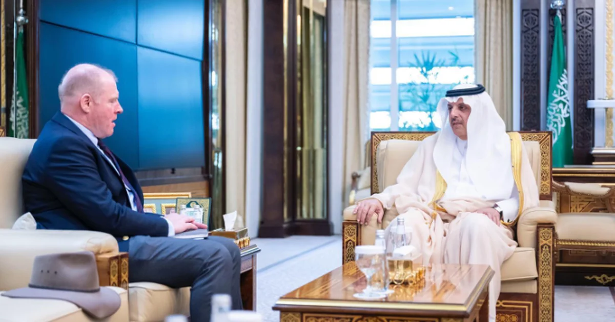 Acting Vice Minister of Interior Receives Australian Ambassador to Saudi Arabia - Main Image
