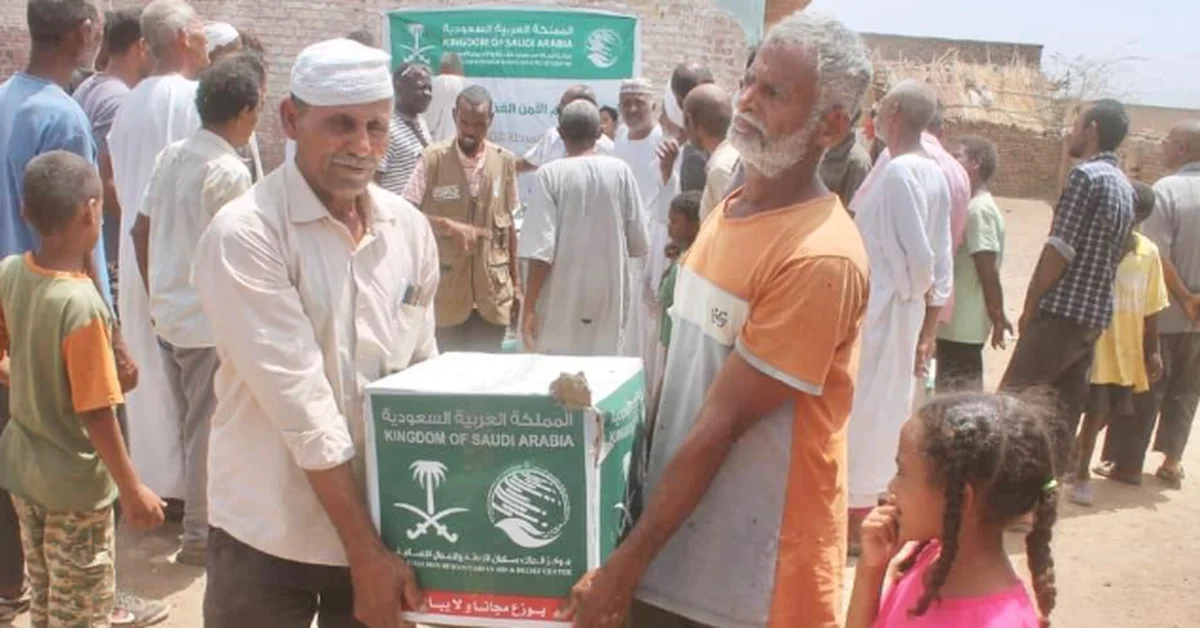 KSrelief Distributes 742 Food Baskets in Sudan's Wad Madani Locality - Main Image