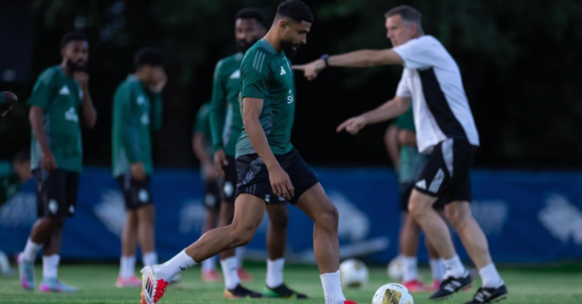 Saudi National Team Completes Preparations for Gold Cup Match vs. USA - Main Image