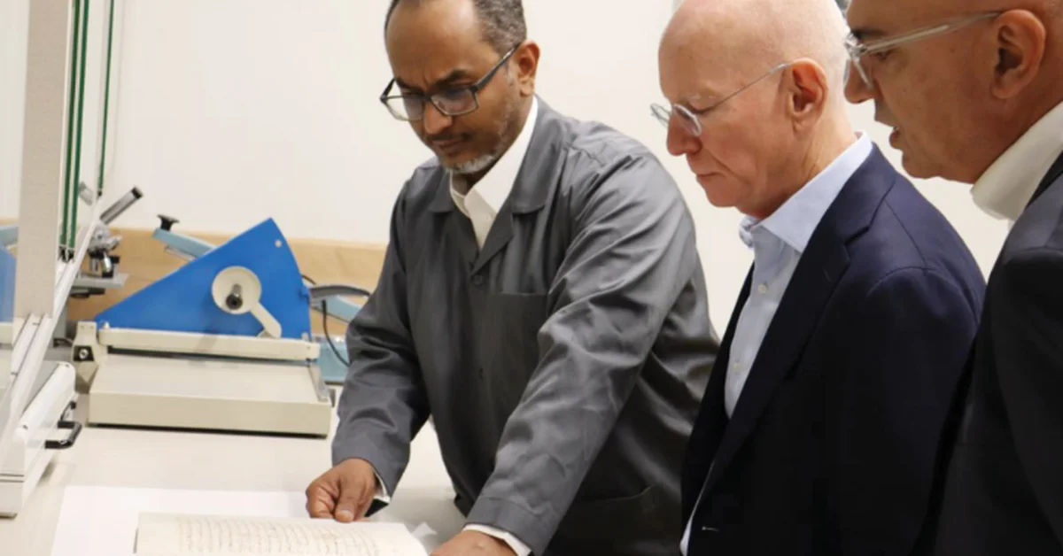 Turkish Delegation Visits King Faisal Research Center to Explore Collaboration on Manuscript Preservation - Main Image