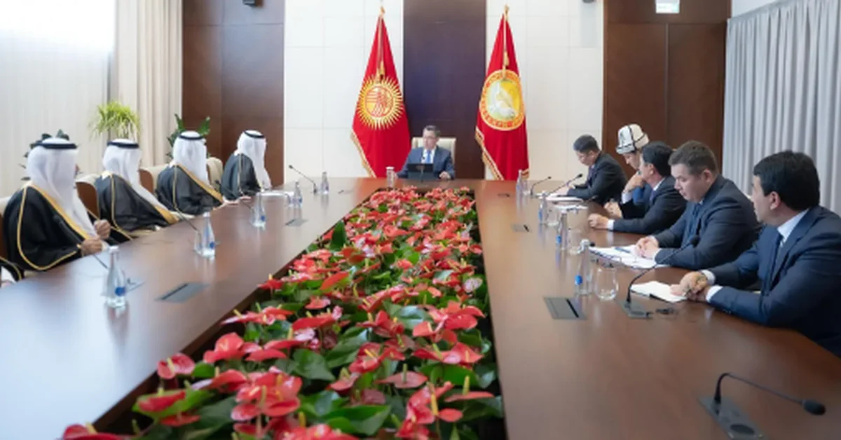 Kyrgyz President Welcomes Saudi Chambers Federation Chairman, Investors - Main Image