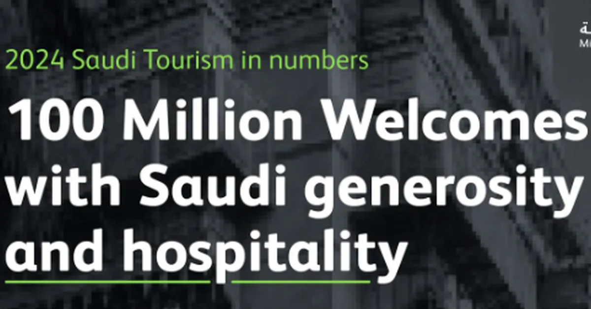 Tourism Ministry: Saudi Arabia Tops 100 Million Visitors for Second Consecutive Year in 2024 - Main Image