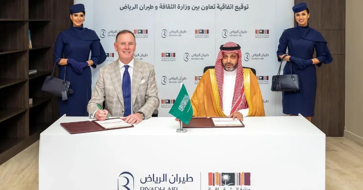 Culture Ministry, Riyadh Air Sign Strategic Partnership to Integrate Saudi Culture into Travel Experience - Main Image