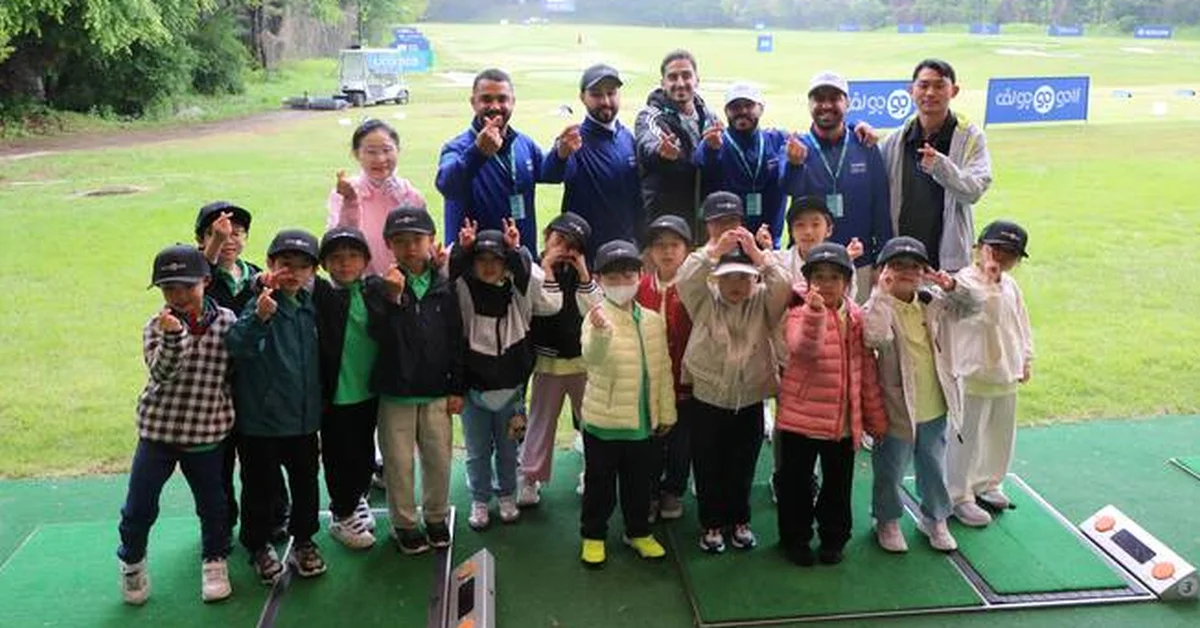 Golf Saudi Offers Free ‘Go Golf’ Clinics for Saudi, Korean Children - Main Image