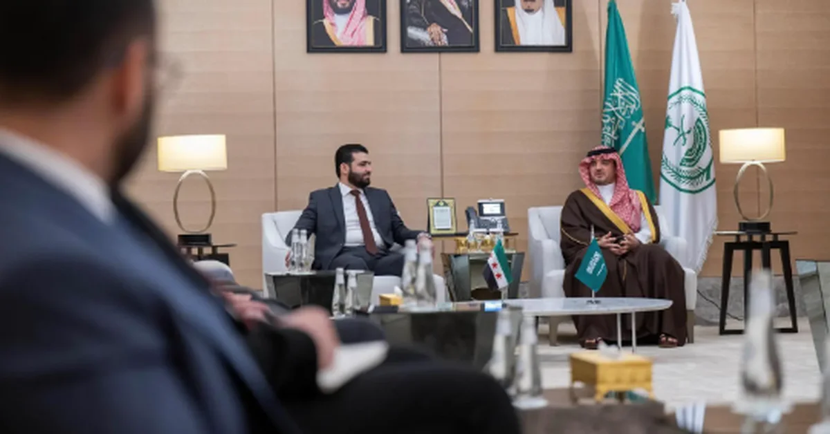 Prince Abdulaziz bin Saud Meets Syrian Interior Minister - Main Image