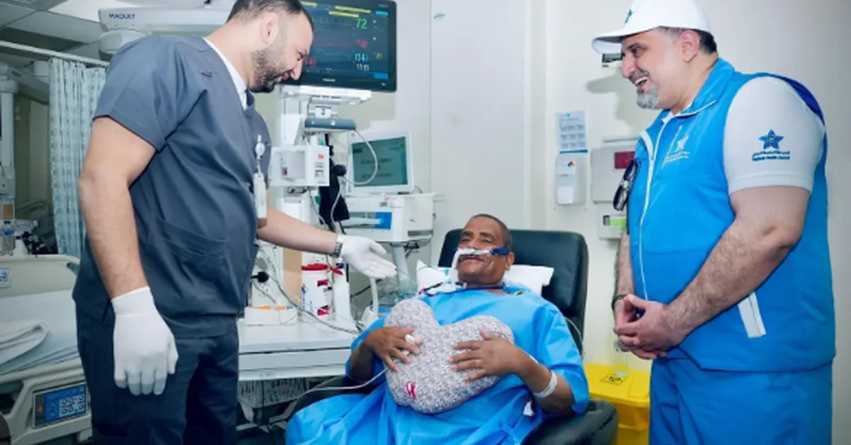 Egyptian Pilgrim Saved from Severe Heart Attack in 60 Minutes - Main Image