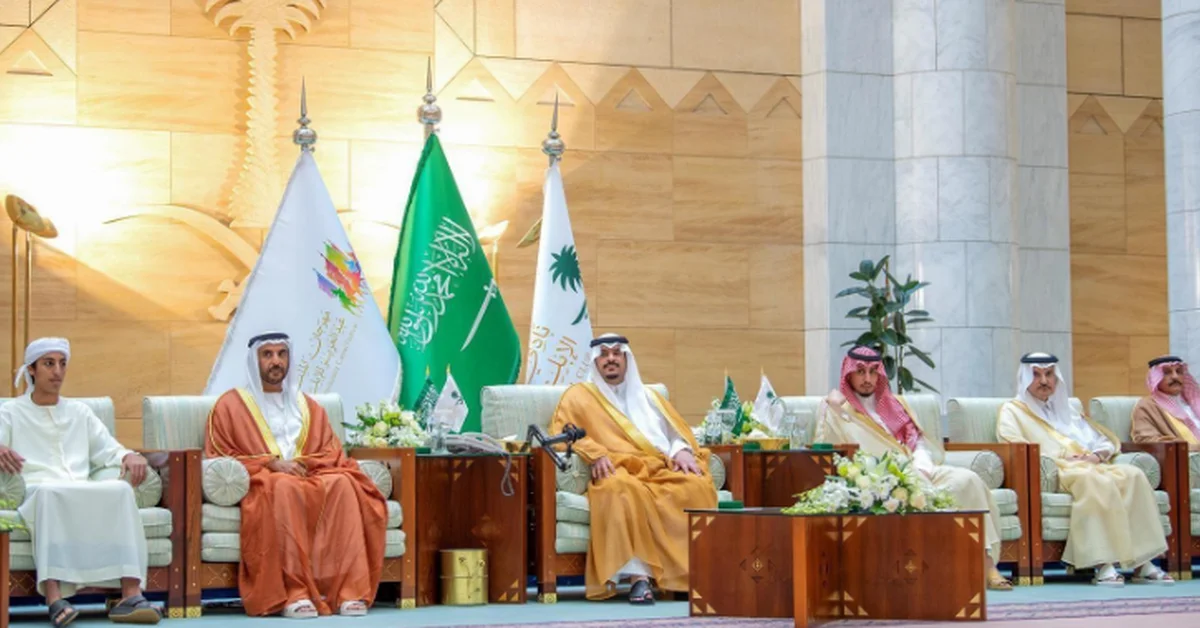 Deputy Governor of Riyadh Region Attends Ceremony Honoring Winners of the 9th King Abdulaziz Camel Festival - Main Image