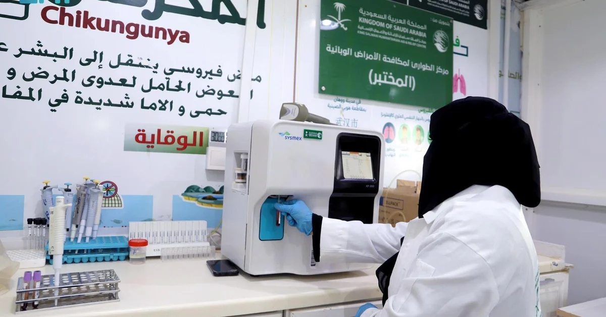 With Support from KSrelief, Emergency Center for Epidemic Control in Hajjah Serves 5,771 Beneficiaries in May - Main Image