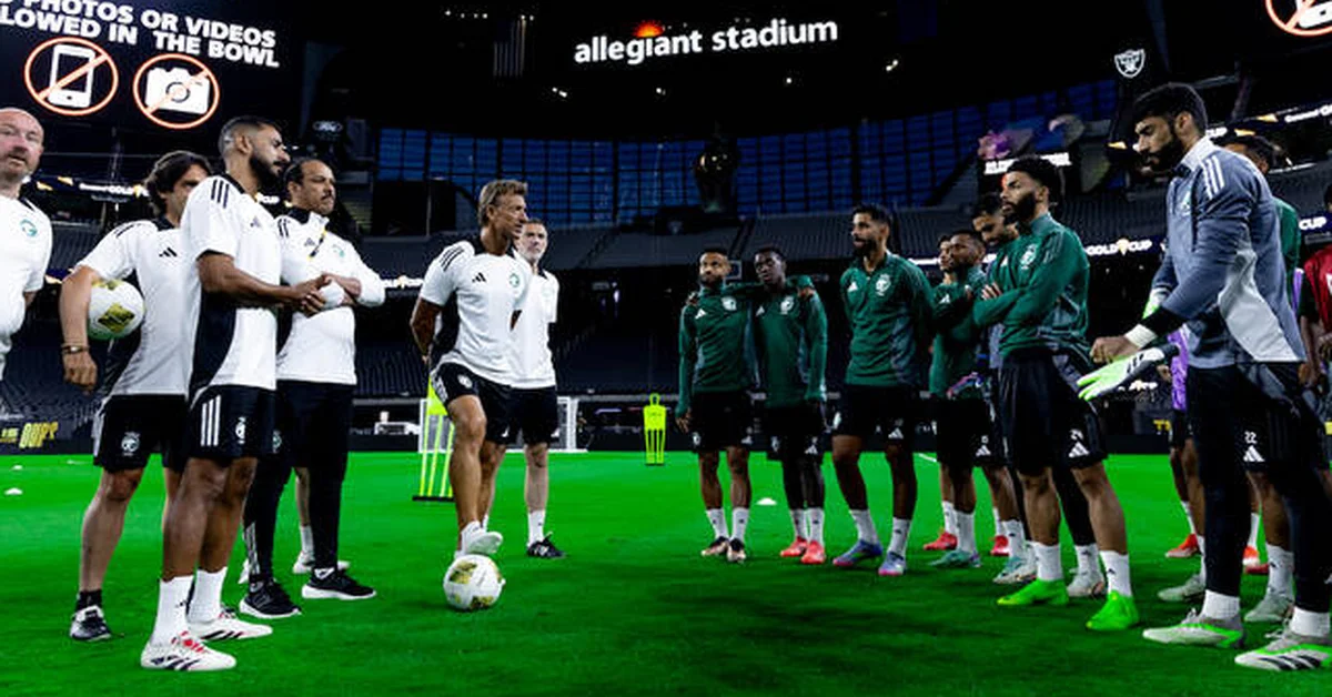Saudi National Football Team Concludes Preparations for Gold Cup Quarterfinals - Main Image