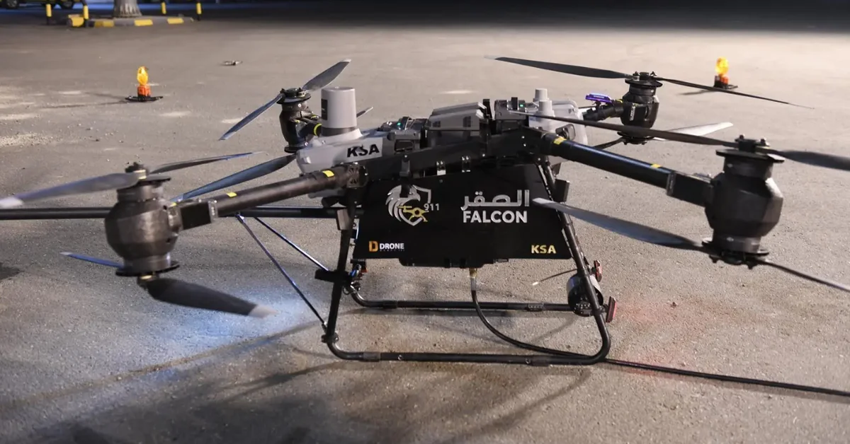 Civil Defense Launches AI-Driven ‘Falcon’ Drone for Hajj Emergencies - Main Image