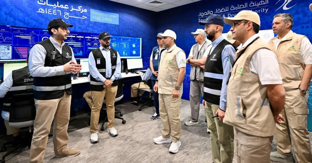 Health Minister inspects SFDA Hajj operations in Makkah - Main Image
