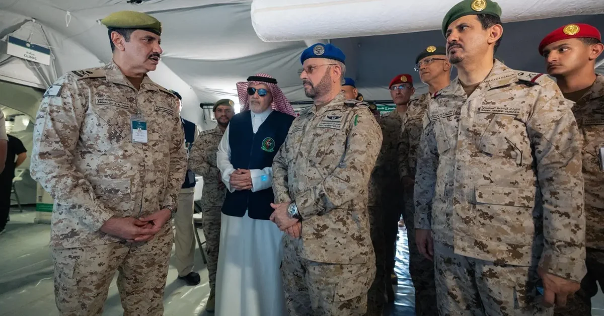 Chief of Staff checks preparedness of armed forces for Hajj duties - Main Image