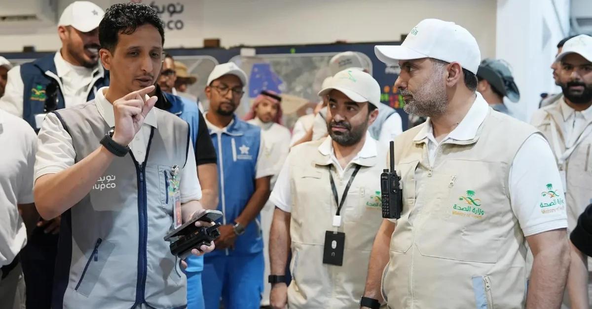 Health Minister inspects NUPCO, launches drone supply for Hajj - Main Image