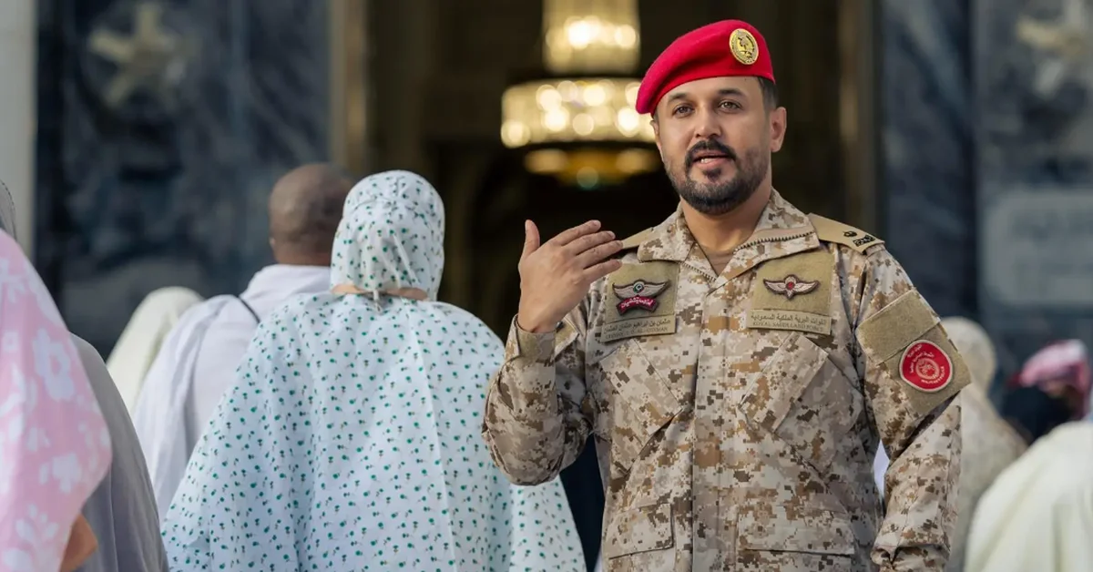 Saudi Land Forces support crowd management in holy sites - Main Image