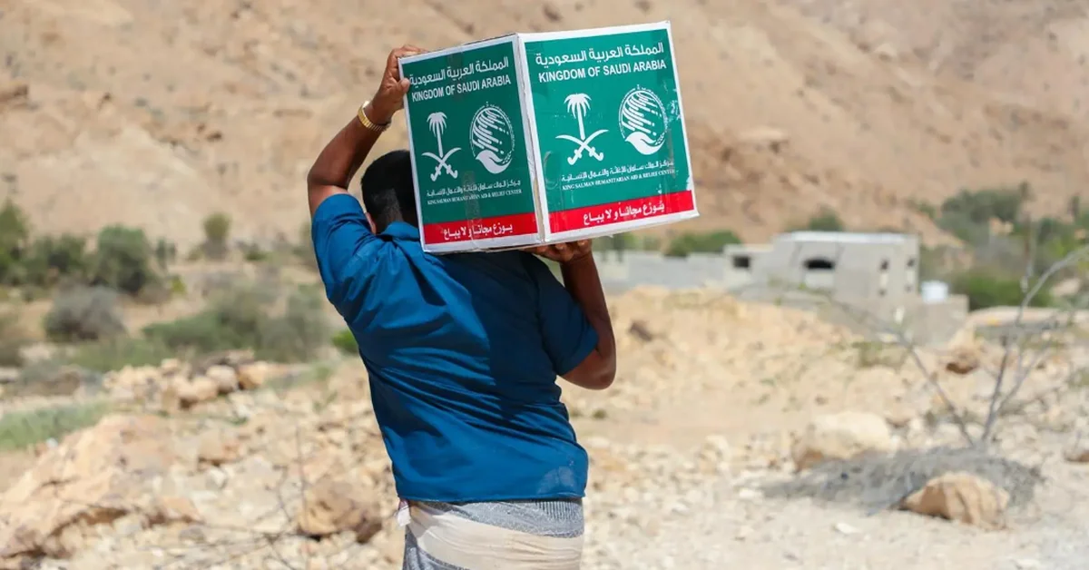 KSrelief distributes 356 food baskets to families in Yemen - Main Image