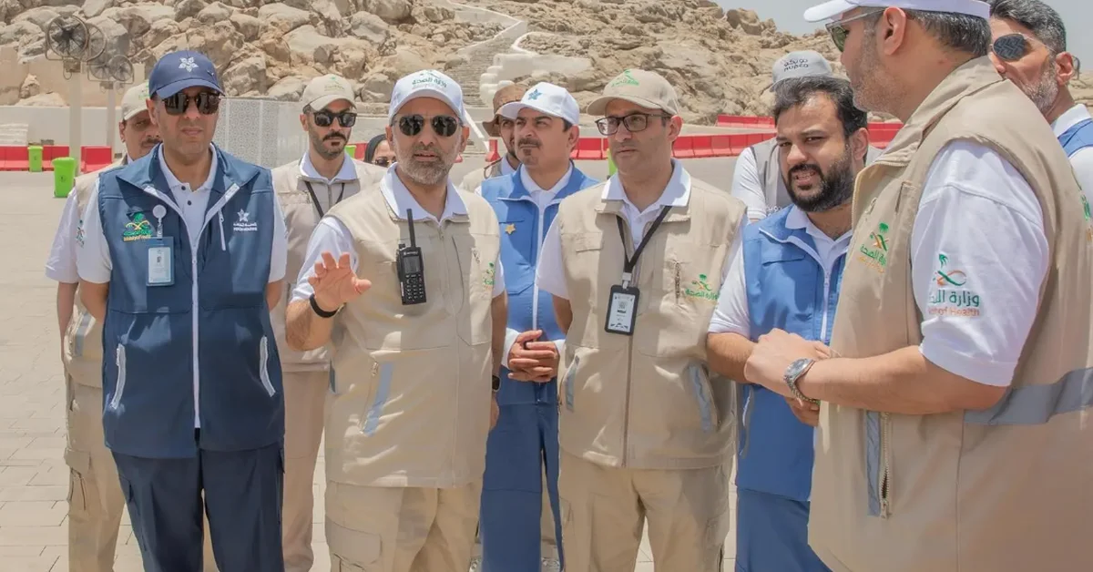 Health Minister visits Jabal Al-Rahmah Hospital in Arafat - Main Image