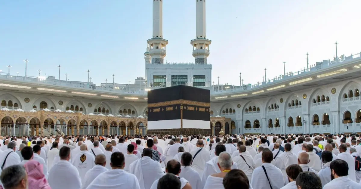 Worshippers fill the Grand Mosque for Eid Al-Adha prayer - Main Image