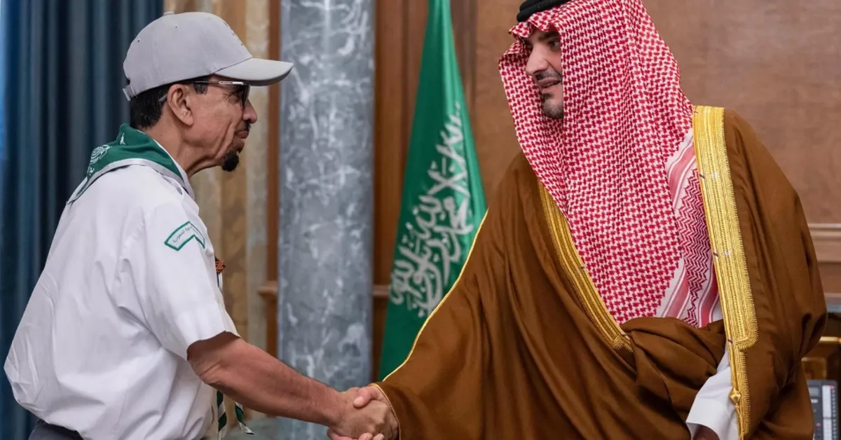 Interior Minister meets with Vice President of Saudi Arabian Scouts - Main Image