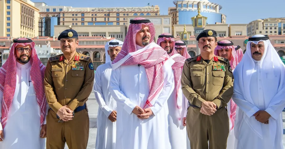 Madinah Governor assesses preparations at the Prophet’s Mosque - Main Image