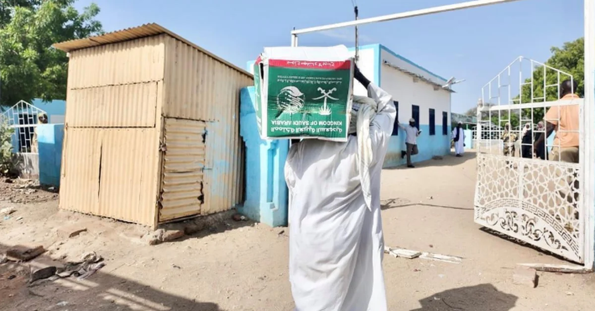 KSrelief Distributes 900 Food Baskets to Vulnerable Families in Sudan’s Blue Nile State - Main Image
