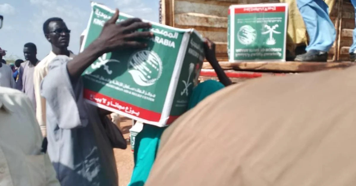 KSrelief Distributes 900 Food Baskets to Displaced Families in Sudan - Main Image