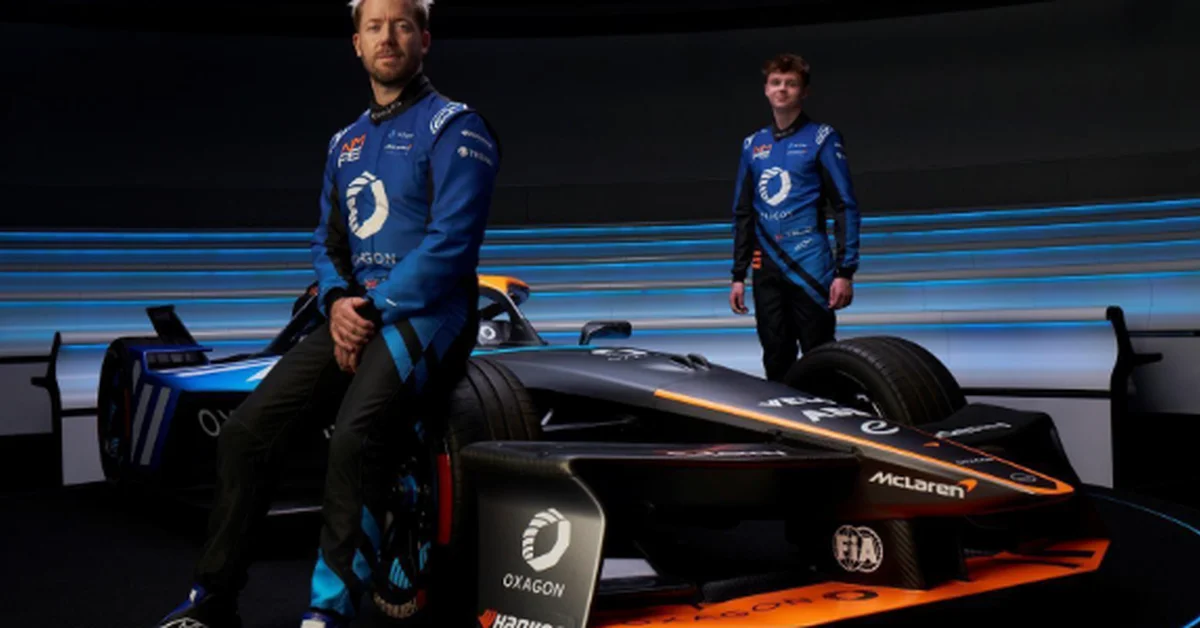 NEOM McLaren Electric Racing, Oxagon Unveil Special Livery for 2025 London E-Prix - Main Image
