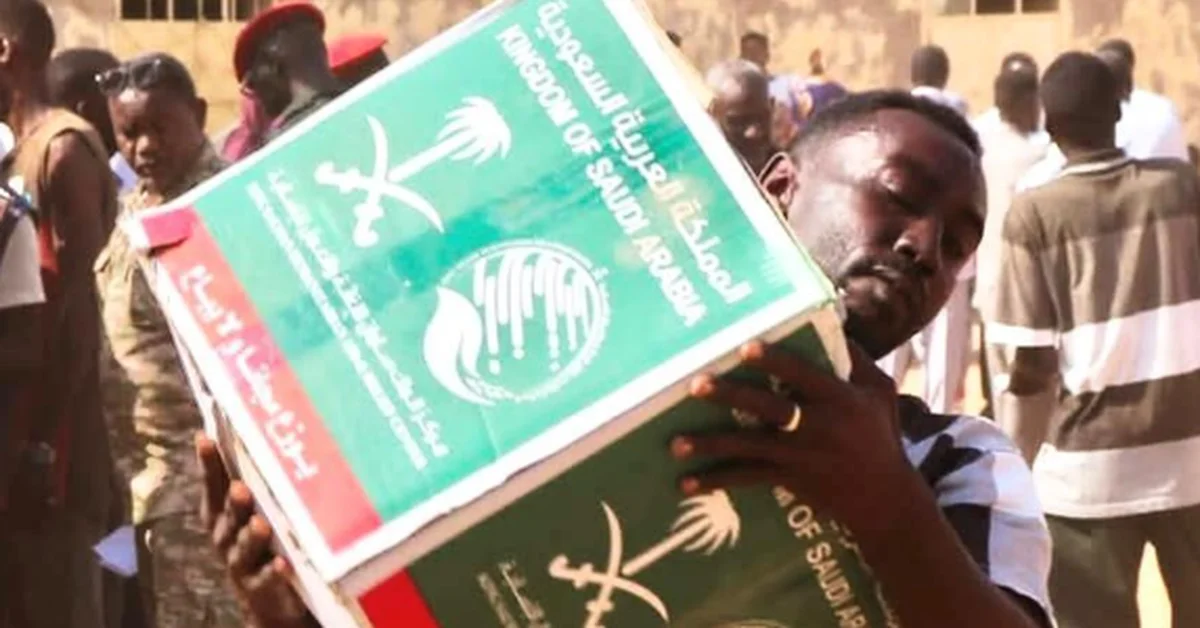 KSrelief Distributes 500 Food Baskets in Sudan - Main Image
