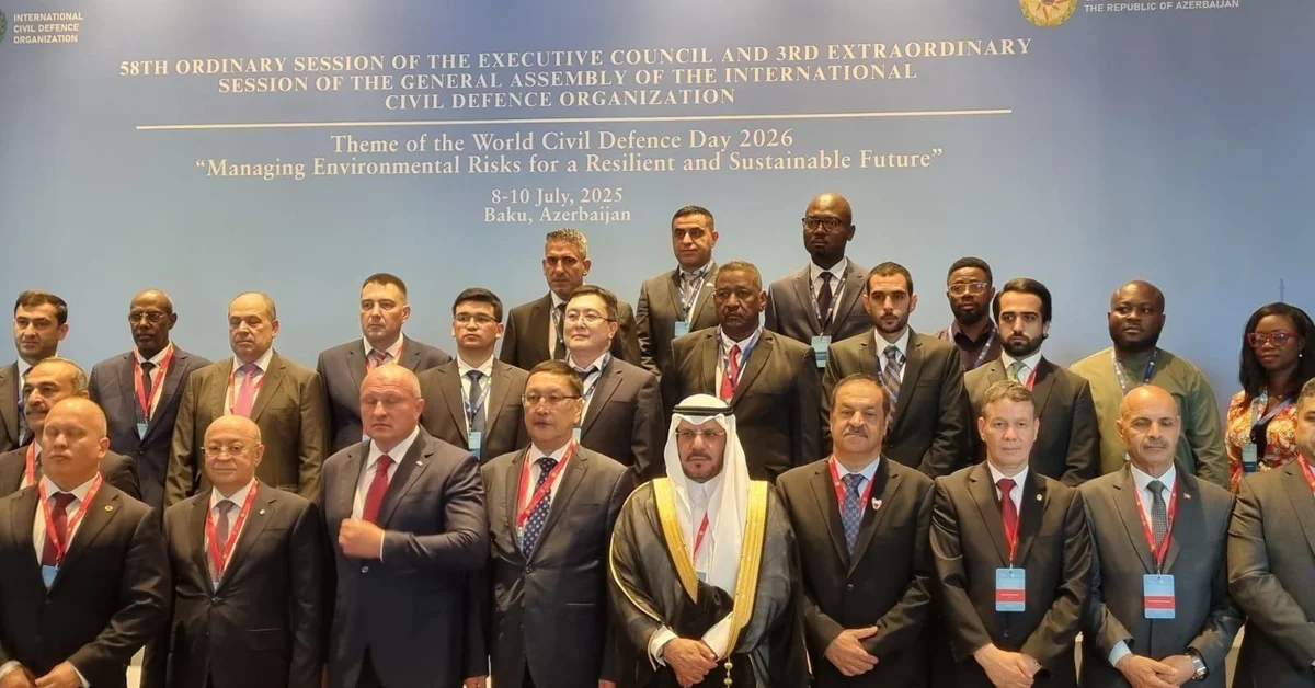 Director General of Civil Defense Leads Interior Ministry Delegation at ICDO Meetings - Main Image