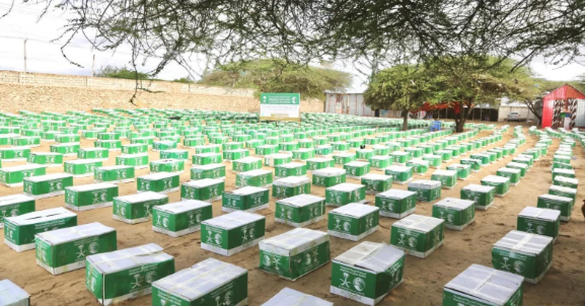 KSrelief Distributes 1,200 Food Baskets in Somalia - Main Image
