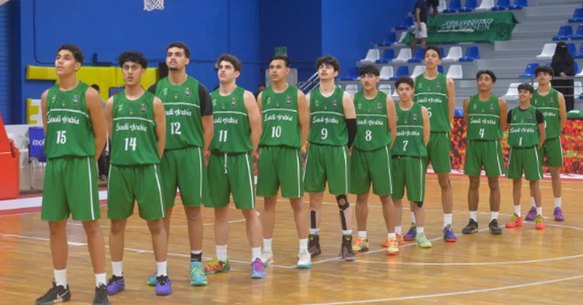Saudi U-16 Basketball Team Qualifies for 2025 Asia Cup - Main Image