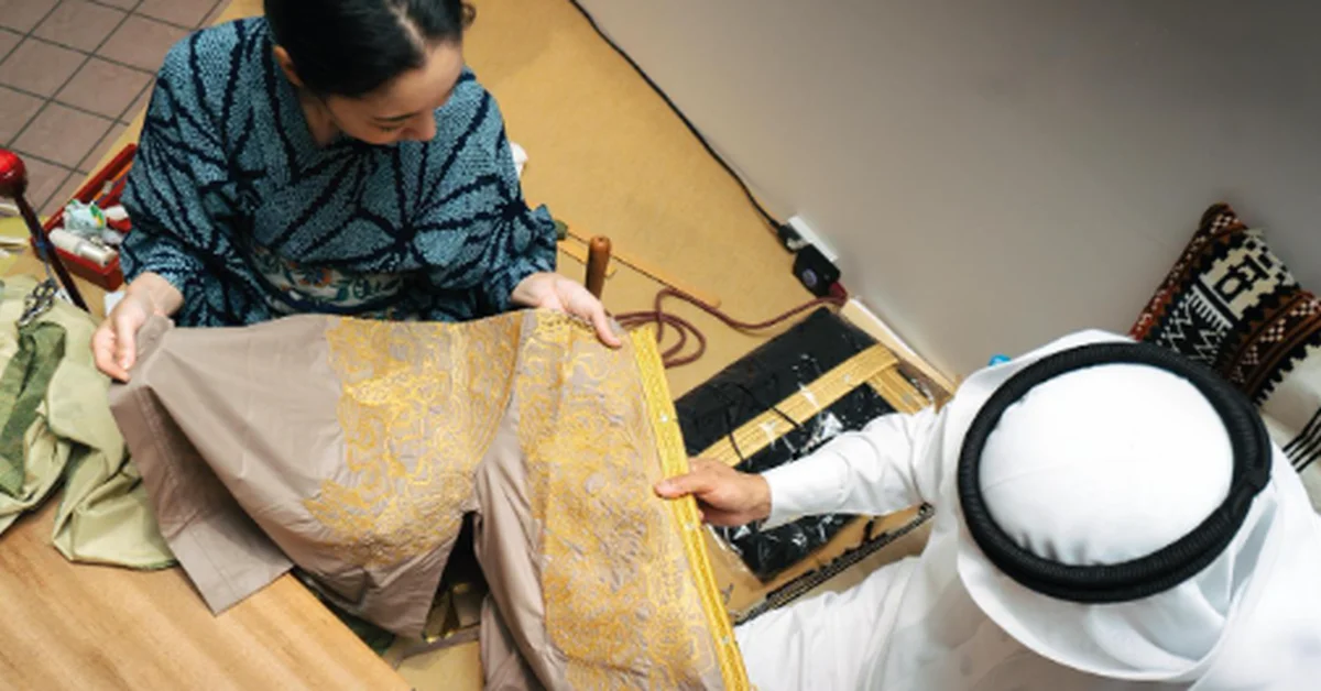 'Kimono Bisht' a Saudi-Japanese Cultural Encounter at Expo 2025 in Osaka - Main Image