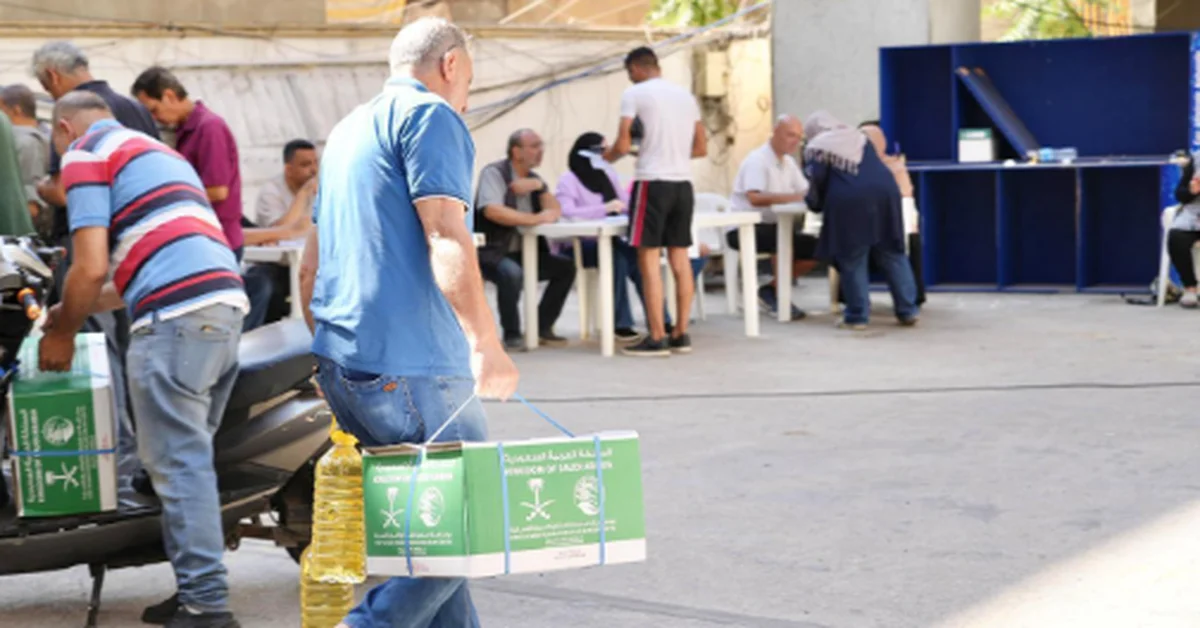 KSrelief Distributes 577 Food Baskets in Western Beqaa, Lebanon - Main Image