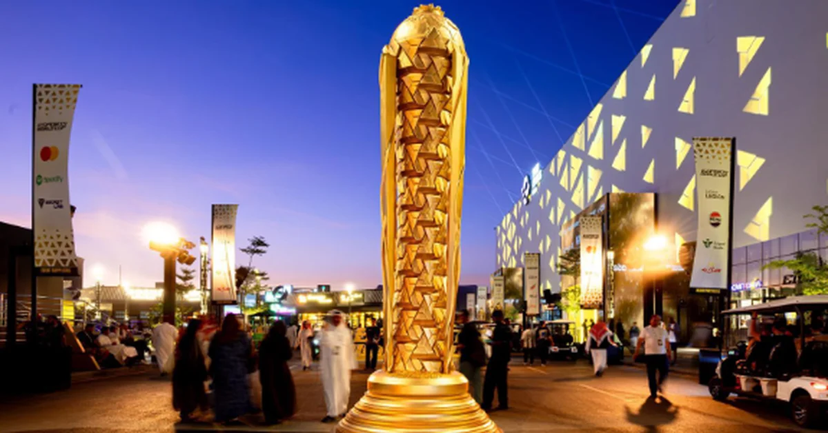 Esports World Cup Trophy: Majestic Masterpiece Brimming with Symbols of Culture, Gaming - Main Image