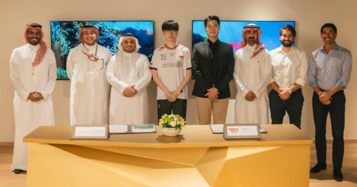 Red Sea Global Announces Sponsorship of Global Esports Team T1 - Main Image