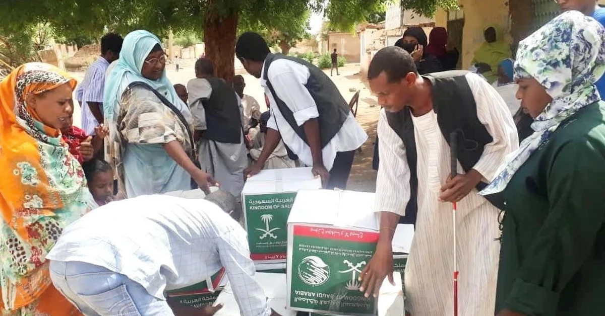 KSrelief Aids Displaced Families in Sudan's Gezira State - Main Image