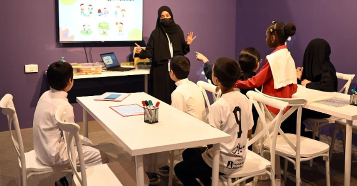 Children's Pavilion Hosts Engaging Storytelling Corner at Almadinah Book Fair - Main Image