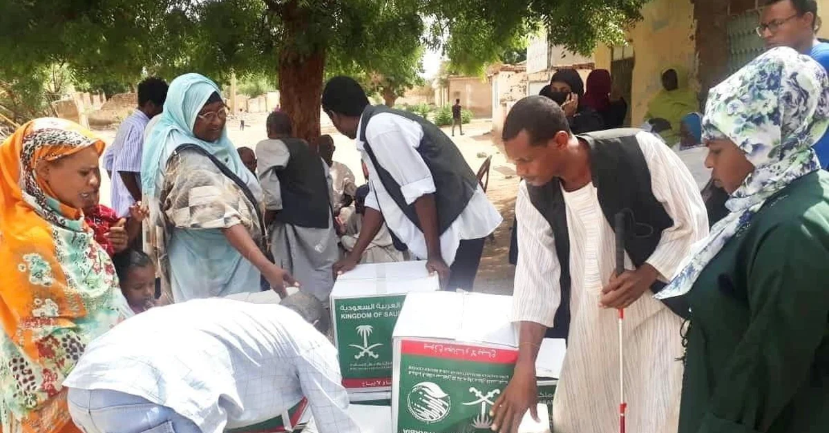 KSrelief Aids Displaced Families in Sudan's Gezira State - Main Image